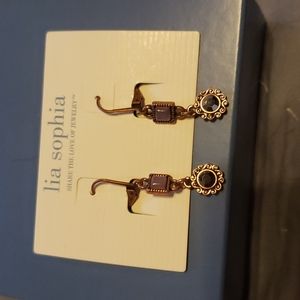 New Lia Sophia earrings
